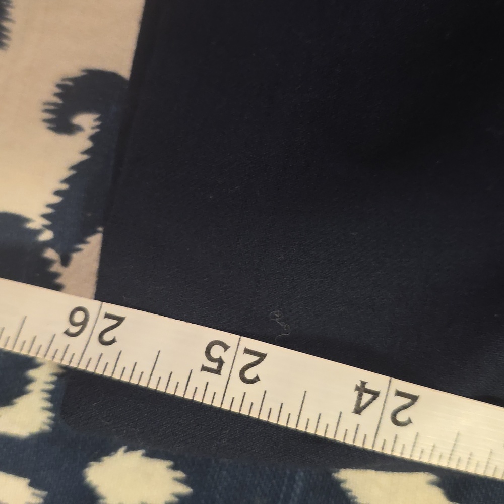 Talbots Petite Navy Blue Trousers Made In Italy - Picture 2 of 5